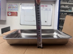 Khay chữ nhật inox 304