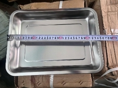 Khay chữ nhật inox 304