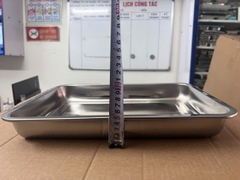 Khay chữ nhật inox 304
