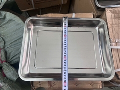 Khay chữ nhật inox 304