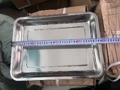 Khay chữ nhật inox 304