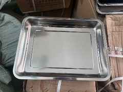 Khay chữ nhật inox 304