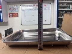 Khay chữ nhật inox 304