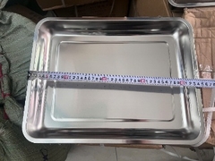 Khay chữ nhật inox 304