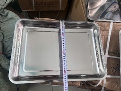 Khay chữ nhật inox 304