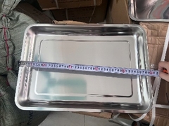 Khay chữ nhật inox 304