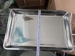Khay chữ nhật inox 304
