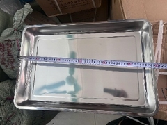 Khay chữ nhật inox 304