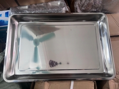 Khay chữ nhật inox 304