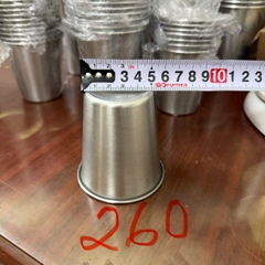 Cốc inox 1 lớp sus 304