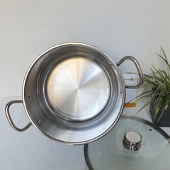 Nồi Inox Fivestar 26cm Nắp kính