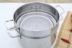 Bộ Nồi Xửng Hấp Inox Fivestar 24cm