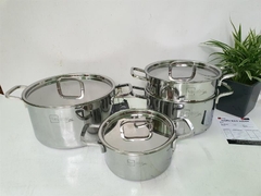 Bộ nồi cao cấp 3 lớp inox 304