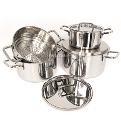 Bộ nồi cao cấp 3 lớp inox 304