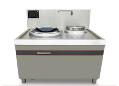 Bếp xào đơn kèm bầu nước điện từ công suất 8kw