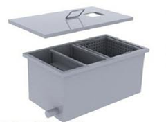 BẪY MỠ 03 KHOANG CHO CHẬU RỬA, BẾP Á.