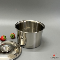 THỐ INOX SIZE ( 14cm X 9cm), (16cm x 10cm), (18cm x 11 cm )