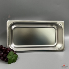 Khay đựng topping, trà sữa, chè,...  GN 1/4/20 Sus 304