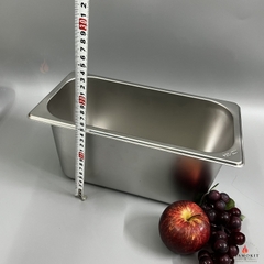 Khay đựng topping trà sữa GN 1/3/15 Sus 304
