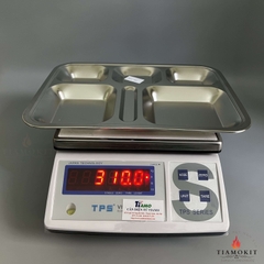 Khay inox chia cơm 6 ngăn Kim Thành Sus 201 ( 6NKT2 )