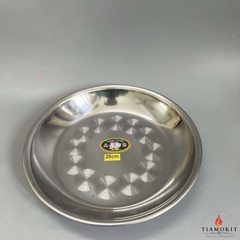 Đĩa tròn inox AB sâu lòng