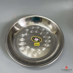 Đĩa tròn inox AB sâu lòng