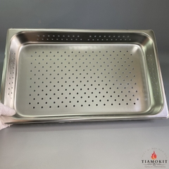 Khay 53x27x10 cm đục lỗ Sus 304