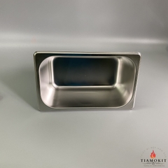 Khay đựng topping, trà sữa, chè,... GN 1/4/10 Sus 304