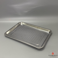 Khay inox  đục lỗ kích thước 36x27x2 cm ( Sus 304, sus 201. sus 430 )