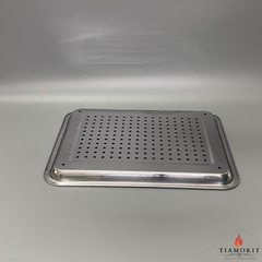 Khay inox  đục lỗ kích thước 36x27x2 cm ( Sus 304, sus 201. sus 430 )