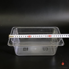 Khay nhựa đựng topping, trà sữa, chè,... PC GN 1/4