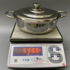 Nồi lẩu 2 đáy đường kính 26cm inox 201