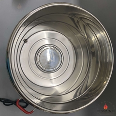 NỒI ĐIỆN 50L INOX 304 KÈM XỬNG HẤP