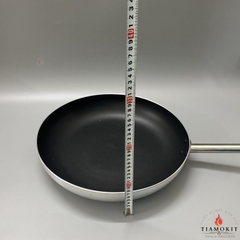 Chảo chồng dính inox 201 dùng được bếp điện 40cm
