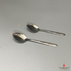 THÌA INOX CÁN DÀI HOA HỒNG