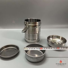 CẶP LỒNG INOX HÀN QUỐC NẮP BÁT