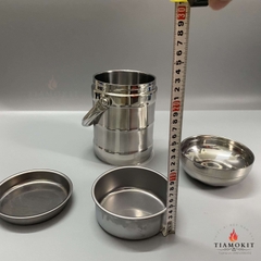 CẶP LỒNG INOX HÀN QUỐC NẮP BÁT