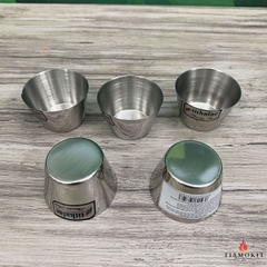Khuôn inox làm bánh Flan, cốc làm đá có nhiều kích thước 2cm, 4cm, 6cm