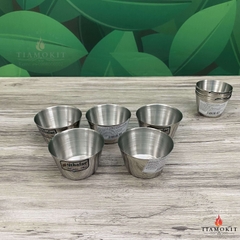 Khuôn inox làm bánh Flan, cốc làm đá có nhiều kích thước 2cm, 4cm, 6cm