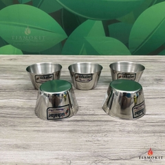 Khuôn inox làm bánh Flan, cốc làm đá có nhiều kích thước 2cm, 4cm, 6cm