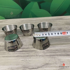 Khuôn inox làm bánh Flan, cốc làm đá có nhiều kích thước 2cm, 4cm, 6cm