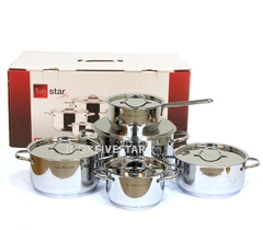 Bộ Nồi Inox Cao Cấp Kitchi FiveStar