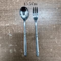 Thìa dĩa inox 13.5 cm
