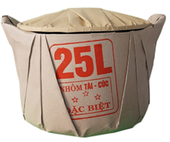 Nồi nhôm quân dụng 16L, 20L, 25L, 30L, 36L, 40L, 50L, 60L, 70L, 80L, 100L, 120L, 150L