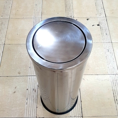Thùng rác nắp lật inox