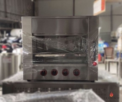 Lò nướng Salamander 4 họng dùng gas