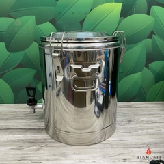 BÌNH Ủ GIỮ NHIỆT INOX 201 3 LỚP PHỒNG