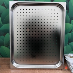 Khay buffet 2/1 đục lỗ sâu 6,5 cm; sâu 10cm; sâu 15cm; sâu 20cm 