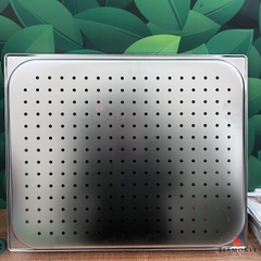 Khay buffet 2/1 đục lỗ sâu 6,5 cm; sâu 10cm; sâu 15cm; sâu 20cm 