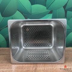 Khay buffet 1/2 đục lỗ  sâu 6,5 cm; sâu 10cm; sâu 15cm; sâu 20cm 